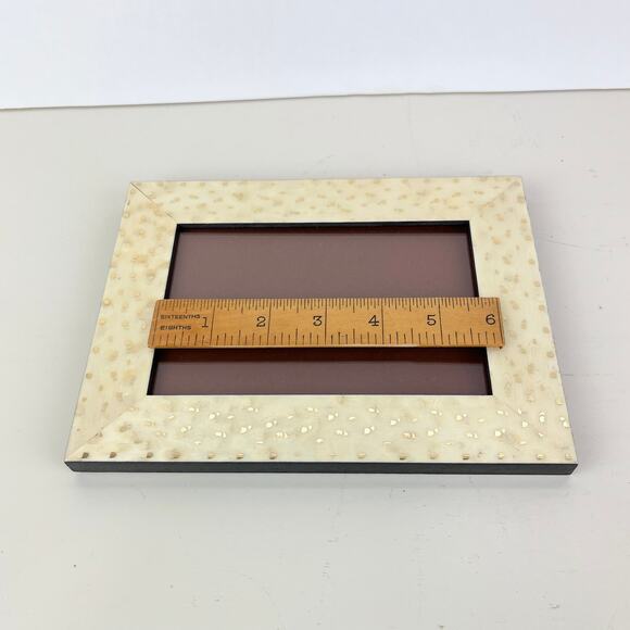 Natalini Attico Bianco Wood Photo Frame with Gold Flecks - Picture 7 of 7